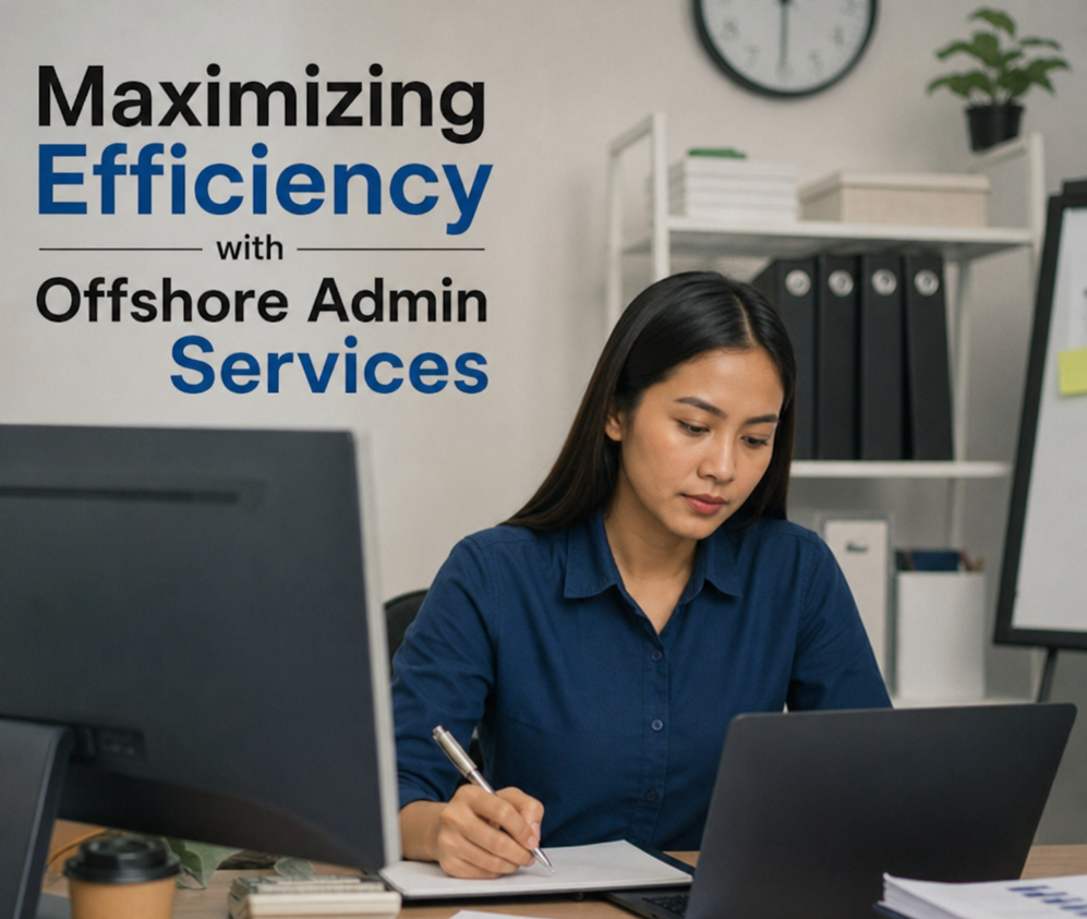 Offshore admin services: a dedicated remote admin team supporting a local business